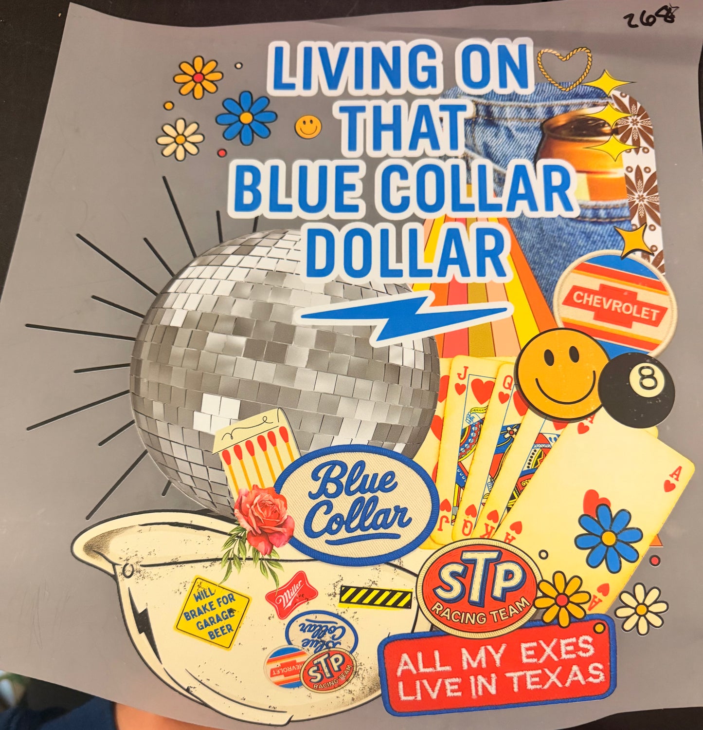 DESTASH - 268 - LIVING ON THAT BLUE COLLAR DOLLAR