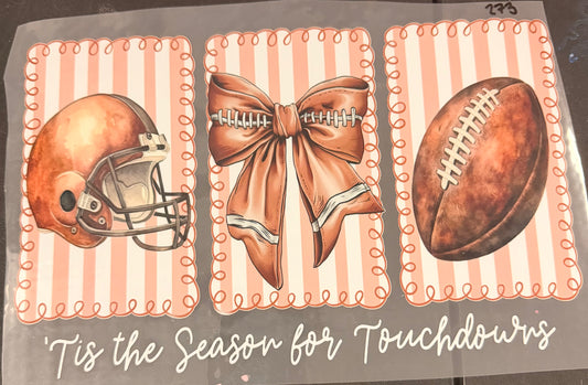 DESTASH - 273 - 'TIS THE SEASON FOR TOUCHDOWNS