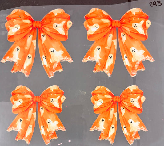 DESTASH - 293 - YOUTH - ORANGE GHOST BOWS