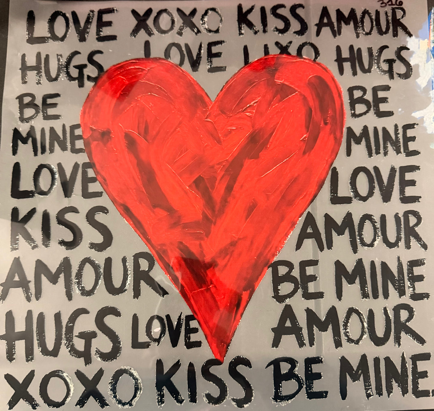 DESTASH - 316 - LOVE XOXO/HEART