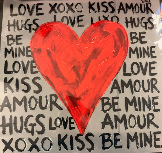 DESTASH - 316 - LOVE XOXO/HEART