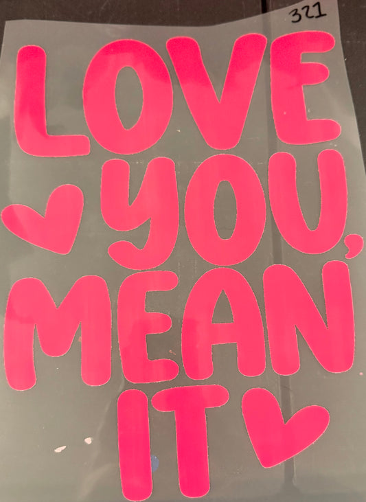 DESTASH - 321 - YOUTH - LOVE YOU, MEAN IT