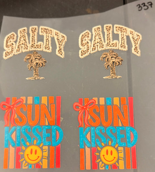 DESTASH - 337 - POCKET SIZE - SUN KISSED/ SALTY