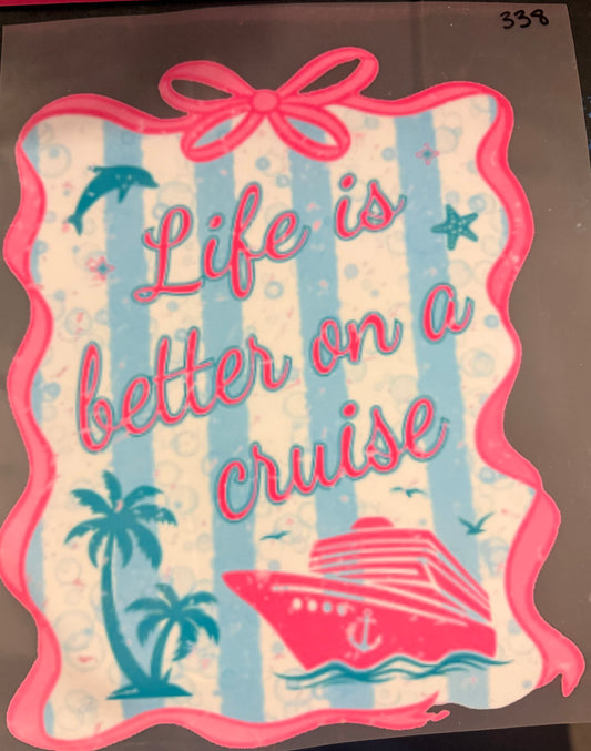 DESTASH - 338 - YOUTH - LIFE IS BETTER ON A CRUISE