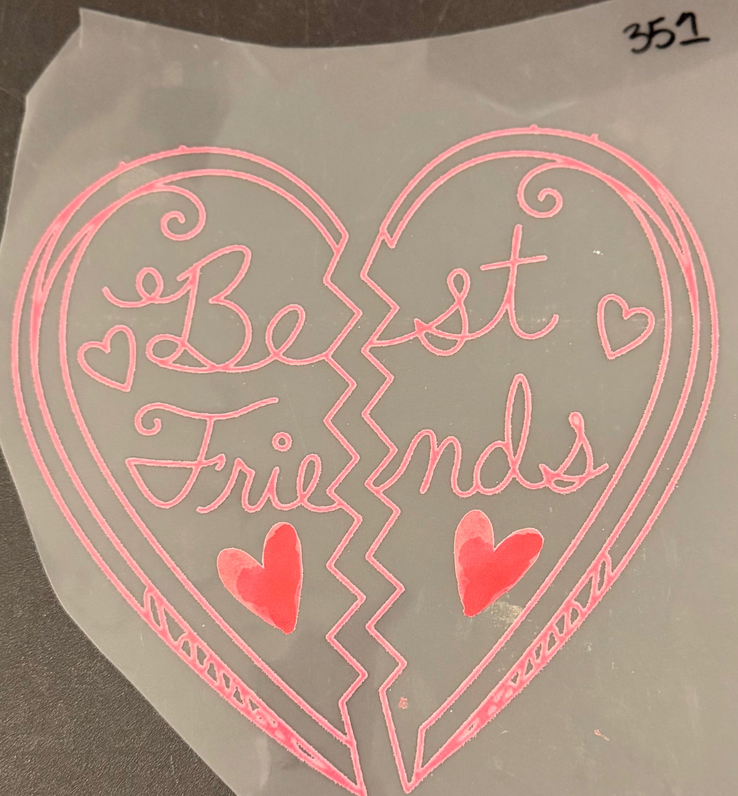 DESTASH - 351 - BEST FRIENDS/ HEART