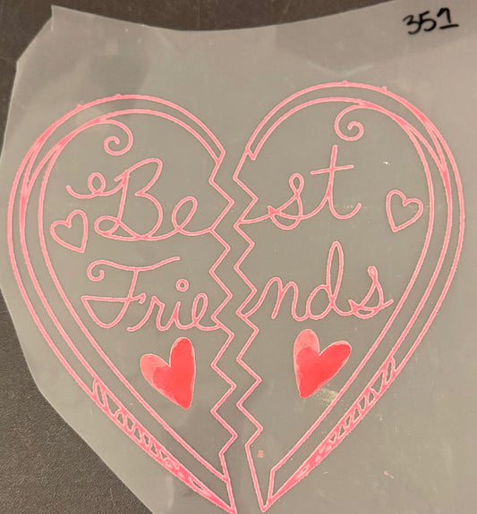 DESTASH - 351 - BEST FRIENDS/ HEART
