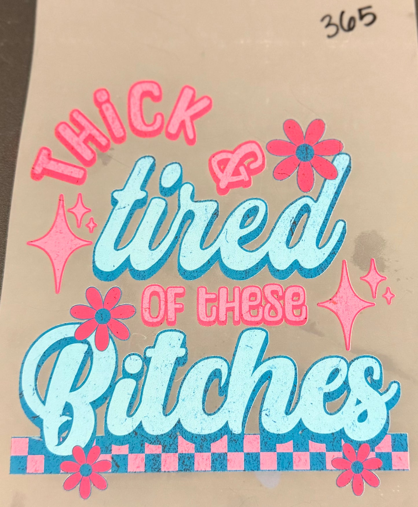 DESTASH - 365 - YOUTH - THICK AND TIRED OF THESE BITCHES
