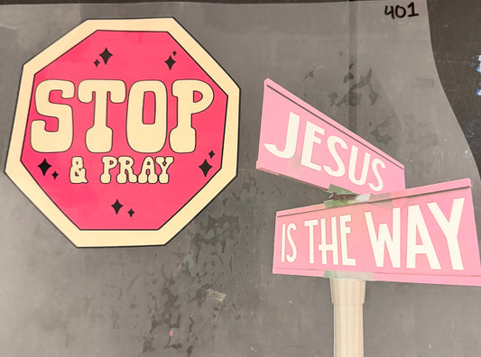 DESTASH - 401 - YOUTH - STOP & PRAY JESUS IS THE WAY