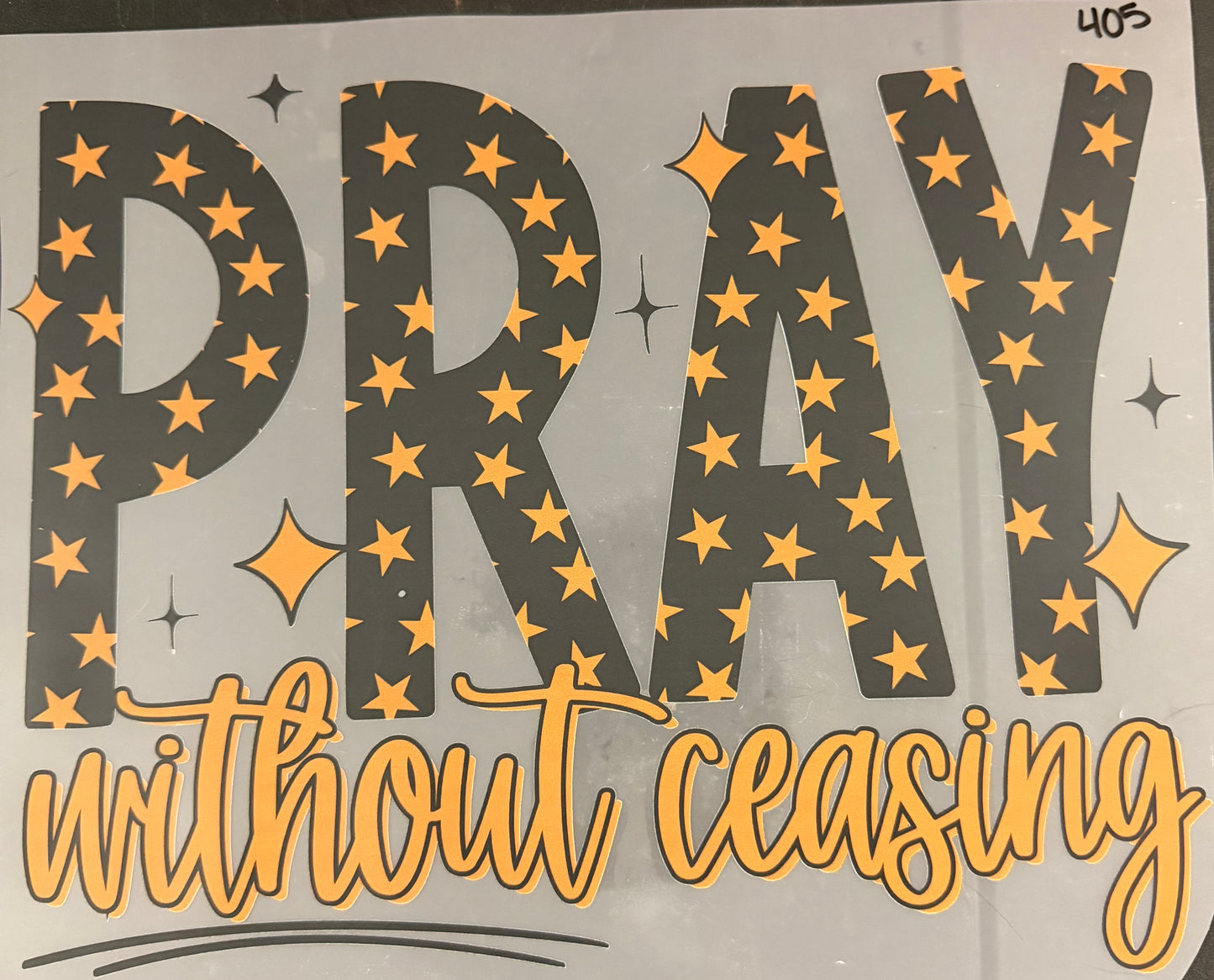 DESTASH - 405 - PRAY WITHOUT CEASING