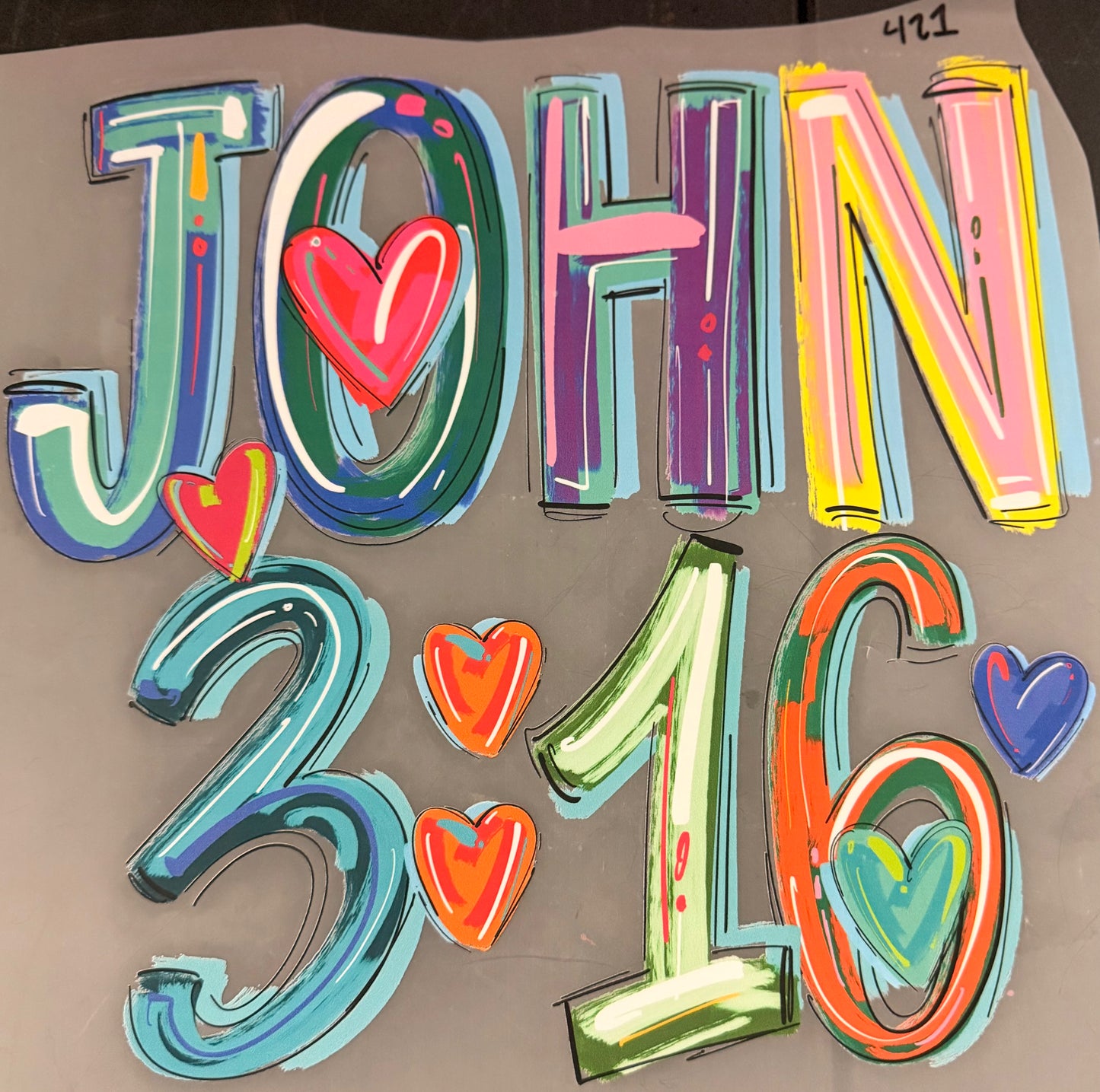 DESTASH - 421 - JOHN 3:16