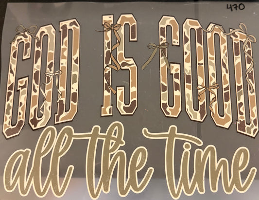 DESTASH - 470 - GOD IS GOOD ALL THE TIME