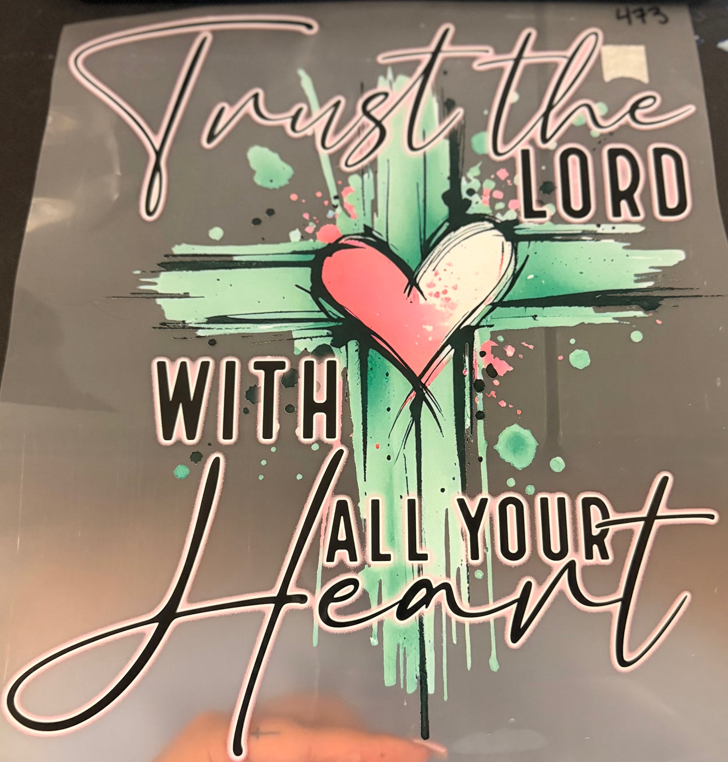 DESTASH - 473 - TRUST THE LORD WITH ALL YOUR HEART