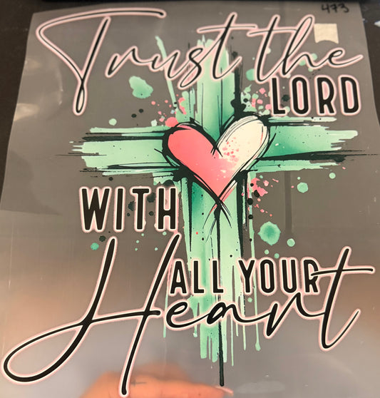 DESTASH - 473 - TRUST THE LORD WITH ALL YOUR HEART