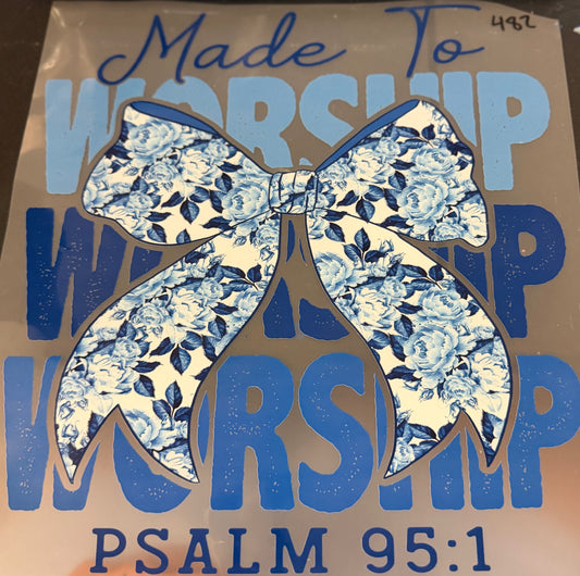 DESTASH - 482 - MADE TO WORSHIP