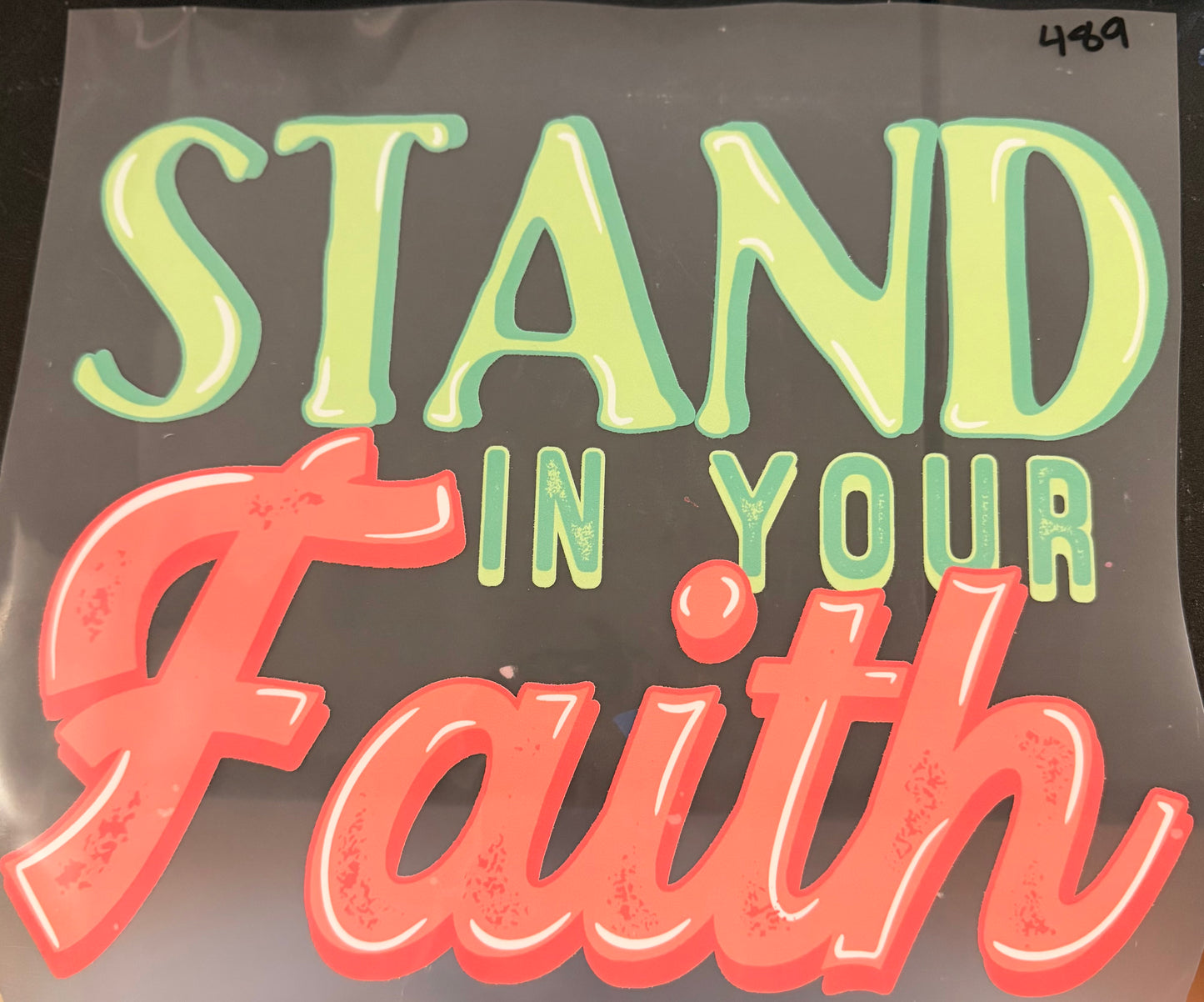 DESTASH - 489 - STAND IN YOUR FAITH