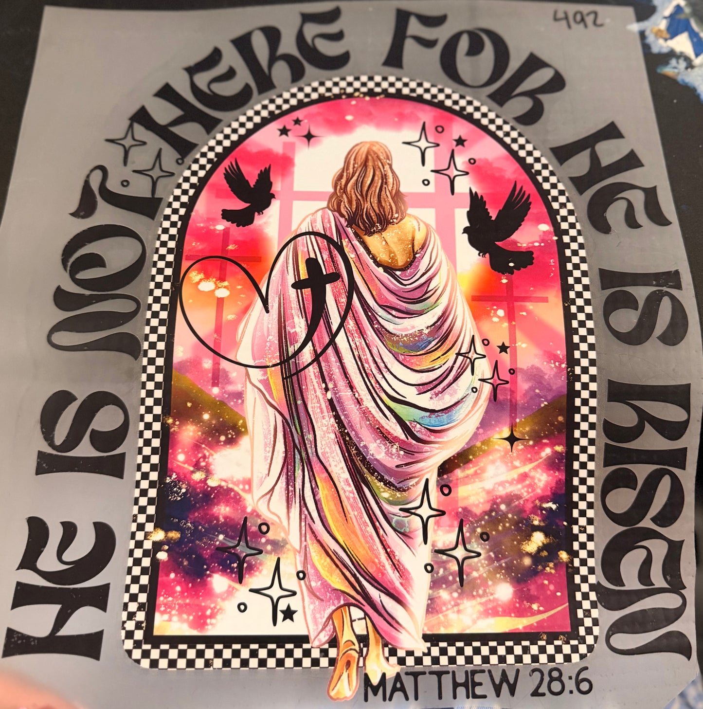 DESTASH - 492 - HE IS NOT HERE FOR HE IS RISEN