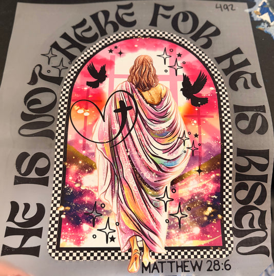 DESTASH - 492 - HE IS NOT HERE FOR HE IS RISEN