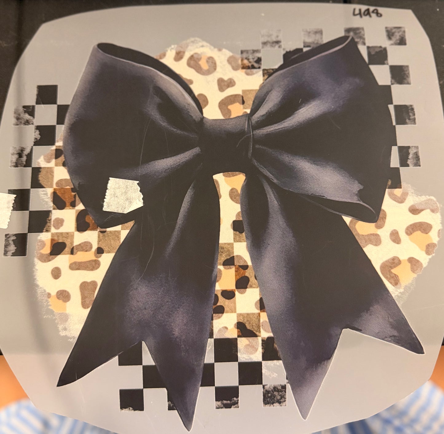 DESTASH - 498 - YOUTH - LEOPARD/BOW
