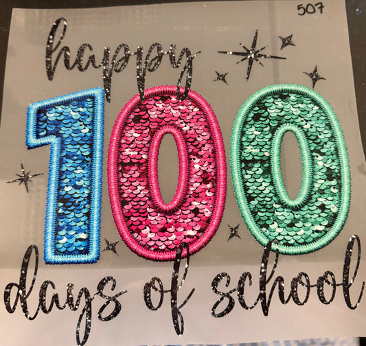 DESTASH - 507 - YOUTH - HAPPY 100 DAYS OF SCHOOL