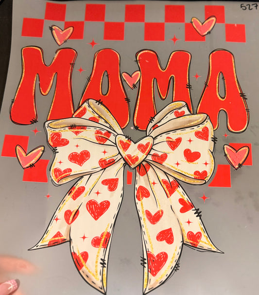 DESTASH - 527 - MAMA/ RED CHECKERED