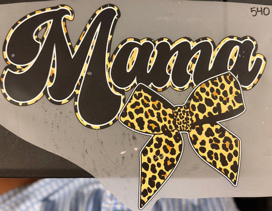 DESTASH - 540 - MAMA/CHEETAH PRINT