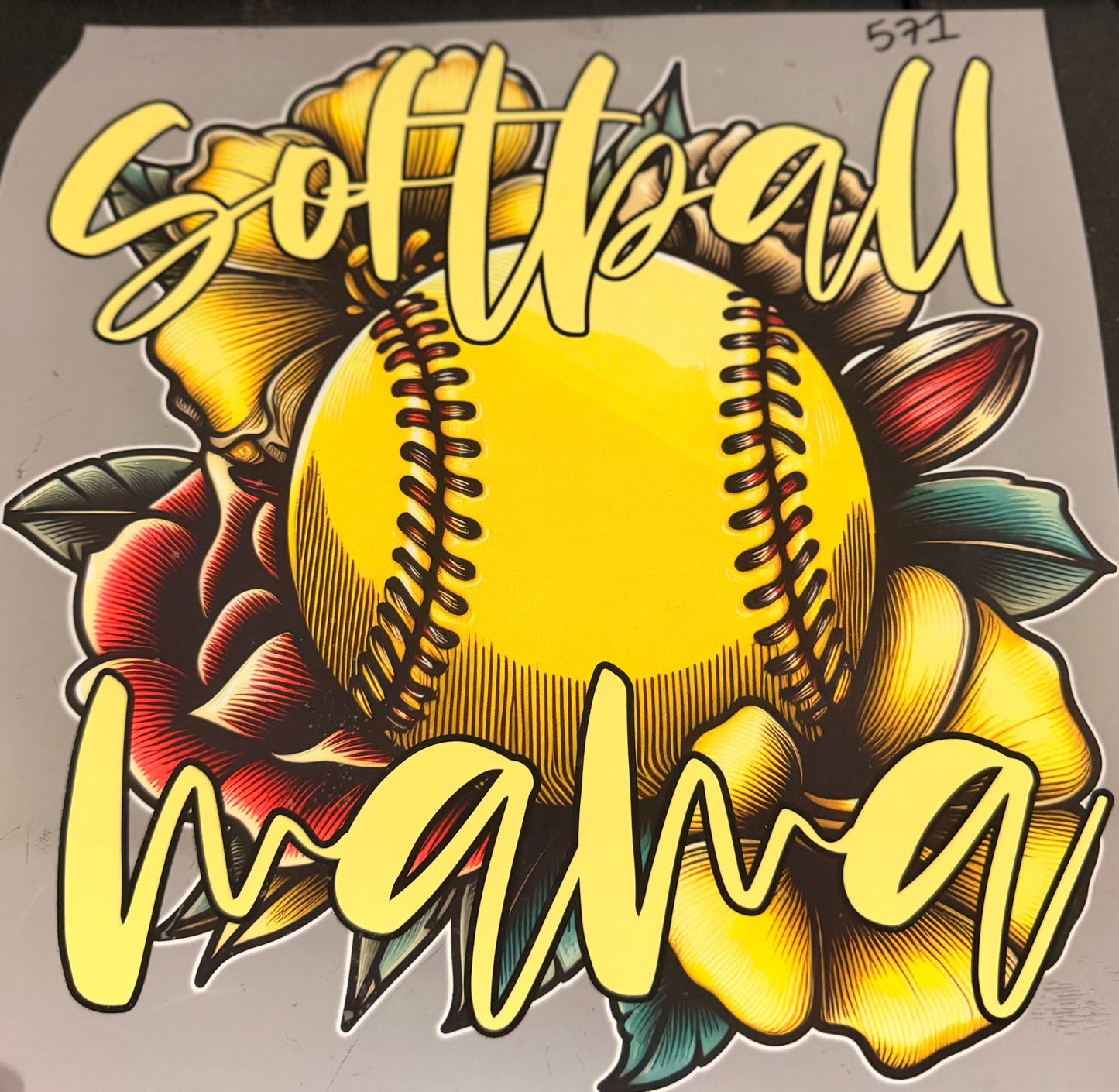 DESTASH - 571 - SOFTBALL MAMA